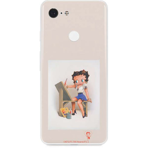 Betty Boop The Artist Google Pixel 3 Skin